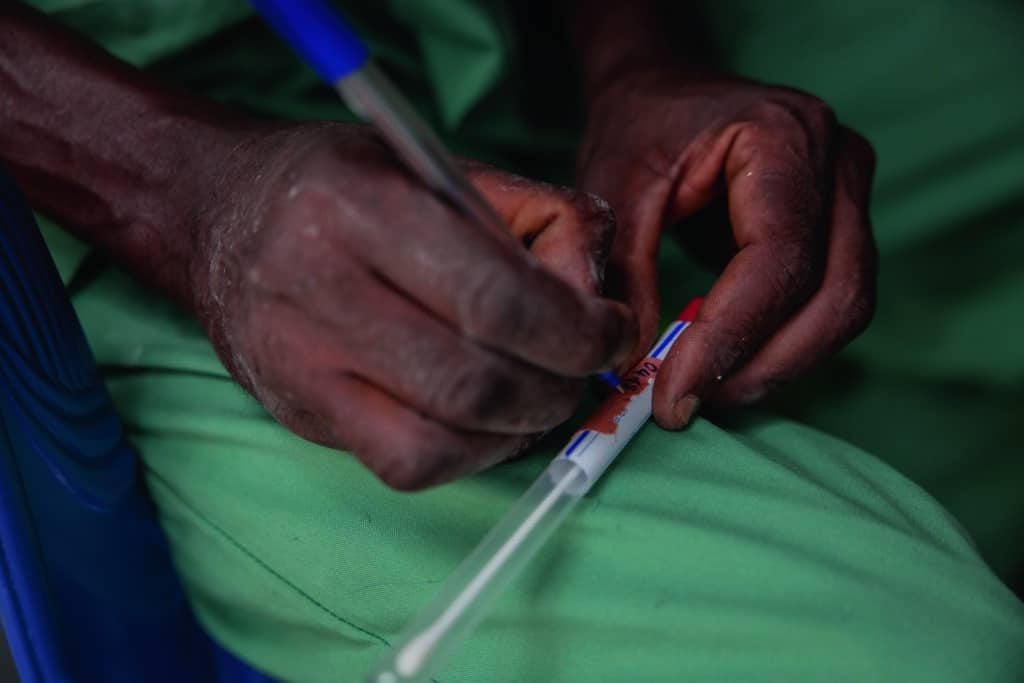Mpox analyse prise de sang RDC